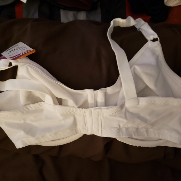 3- Underwire 40DD Bras Delta Burke Animal Brown, Lilyette Gray, Olga White (new) - Picture 13 of 15